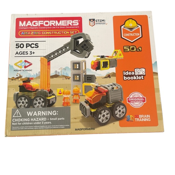 Magformers Amazing Construction 50 Pieces - Picture 1 of 4